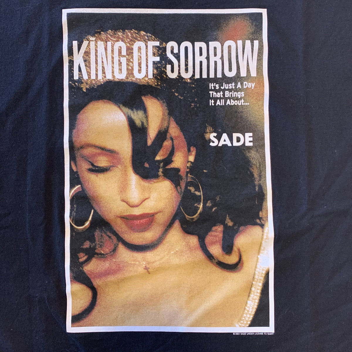 SADE「KING OF SORROW」XL