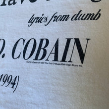 Load image into Gallery viewer, KURT COBAIN「UNPLUGGED」XL