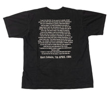 Load image into Gallery viewer, KURT COBAIN「SUICIDE NOTE TRIBUTE」L
