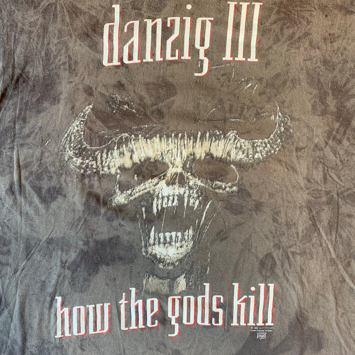 DANZIG「HOW THE GODS KILL」XL – Cloakedinblack