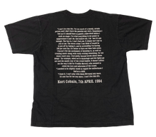 Load image into Gallery viewer, KURT COBAIN「SUICIDE NOTE TRIBUTE」L