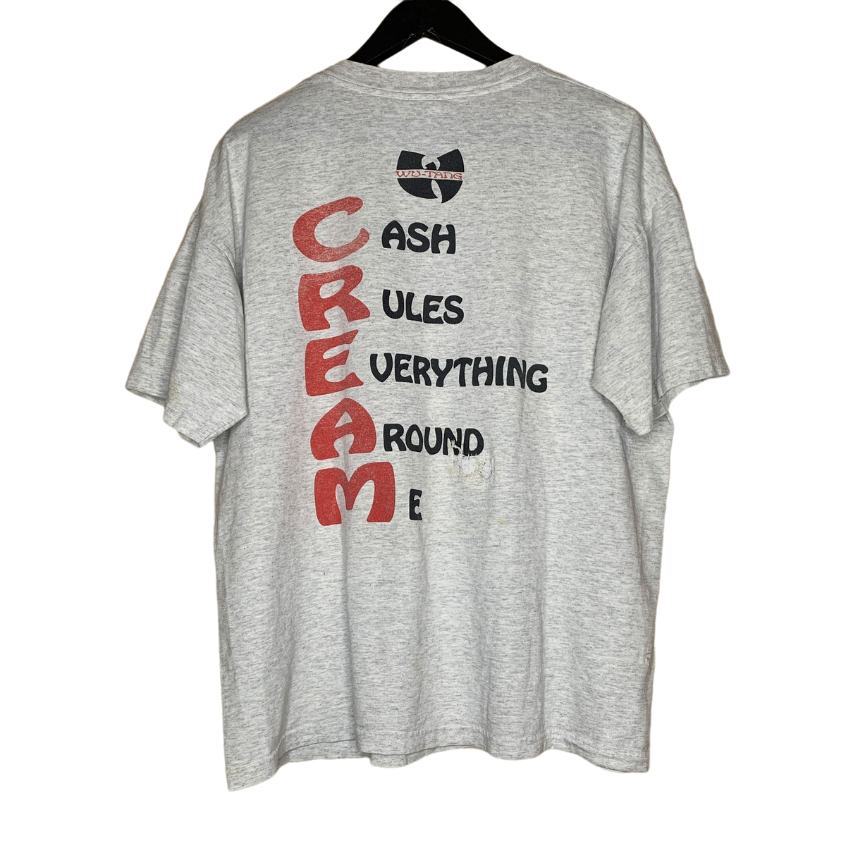 WU TANGãCREAMãXL â Cloakedinblack