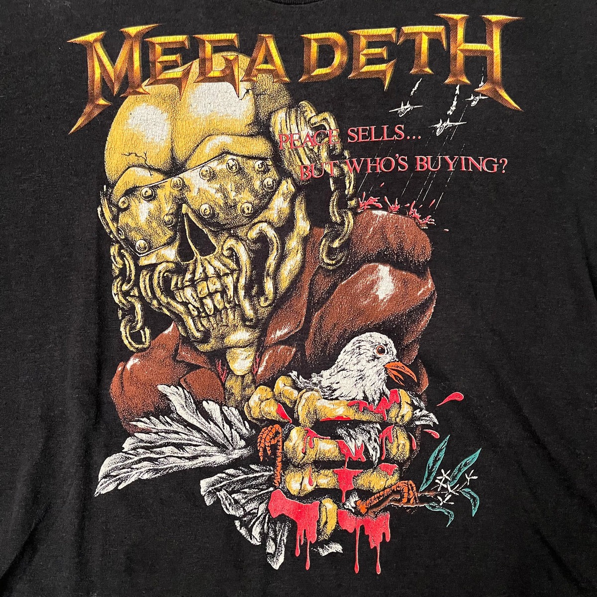 MEGADETH「WAKE UP DEAD TOUR 87」M – Cloakedinblack