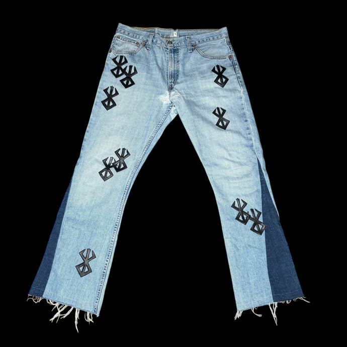 CLOAKED BEHELITS「PROTOTYPE LEVIS」32x30