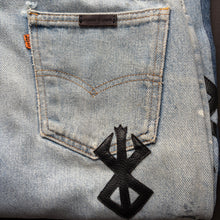 Load image into Gallery viewer, CLOAKED BEHELITS「ORANGE TAB LEVIS」32x30