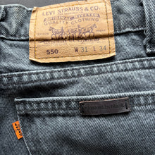 Load image into Gallery viewer, CLOAKED BEHELITS「ORANGE TAB LEVIS」31x32