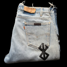 Load image into Gallery viewer, CLOAKED BEHELITS「ORANGE TAB LEVIS」32x30