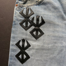 Load image into Gallery viewer, CLOAKED BEHELITS「PROTOTYPE LEVIS」32x30