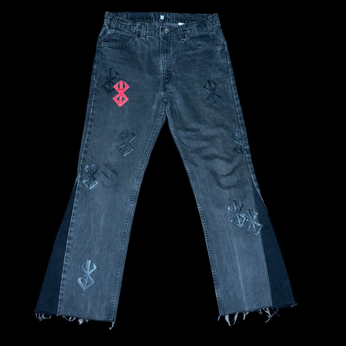 CLOAKED BEHELITS「ORANGE TAB LEVIS」32x30