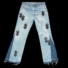 Load image into Gallery viewer, CLOAKED BEHELITS「ORANGE TAB LEVIS」32x30