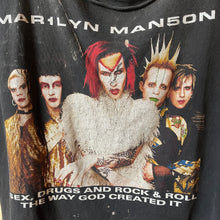 Load image into Gallery viewer, MARILYN MANSON 「SEX DRUGS &amp; ROCK N ROLL」 XL