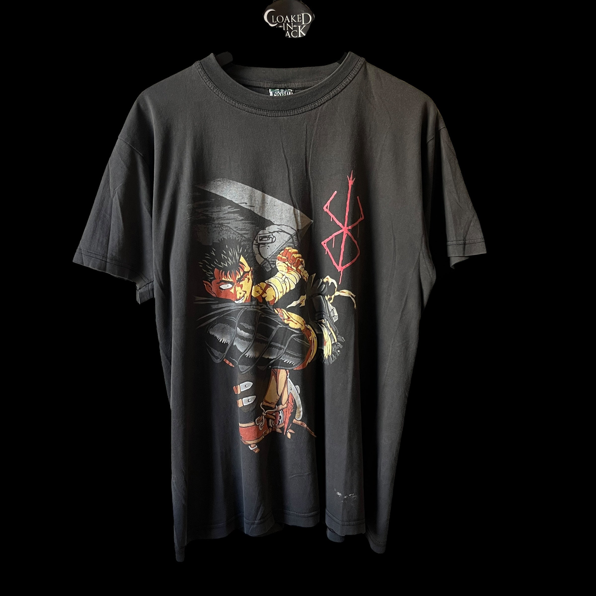 BERSERK「BLACK SWORDSMAN」L – Cloakedinblack