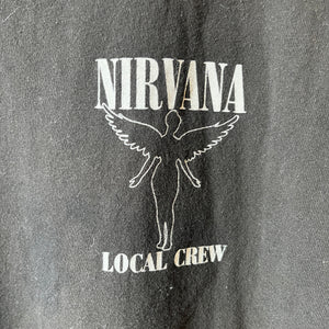 NIRVANA「IN UTERO LOCAL CREW」XL