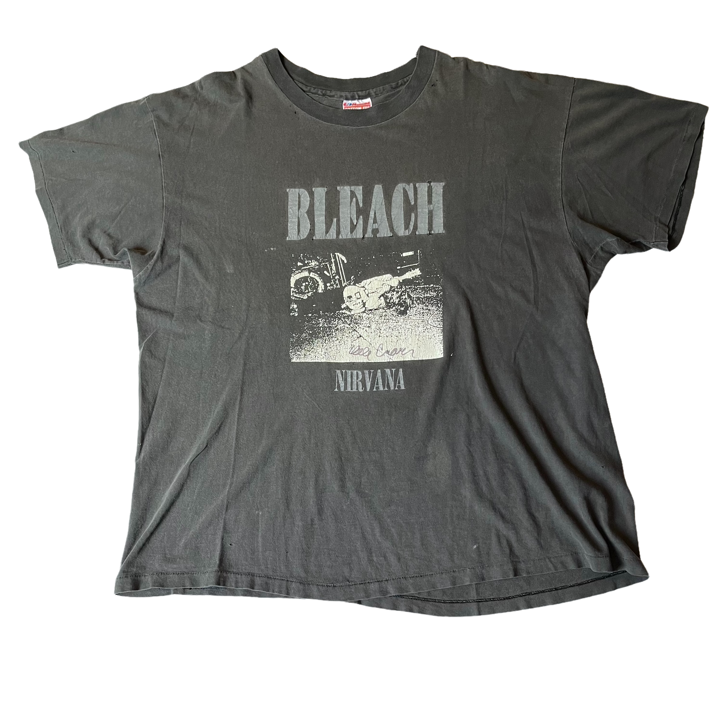 NIRVANA「BLEACH」XL – Cloakedinblack