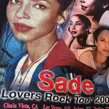 Load image into Gallery viewer, SADE「LOVERS ROCK TOUR」L