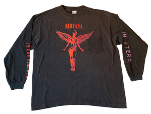 NIRVANA「IN UTERO BOOTLEG」XL – Cloakedinblack NIRVANA「IN UTERO BOOTLEG」XL – Cloakedinblack