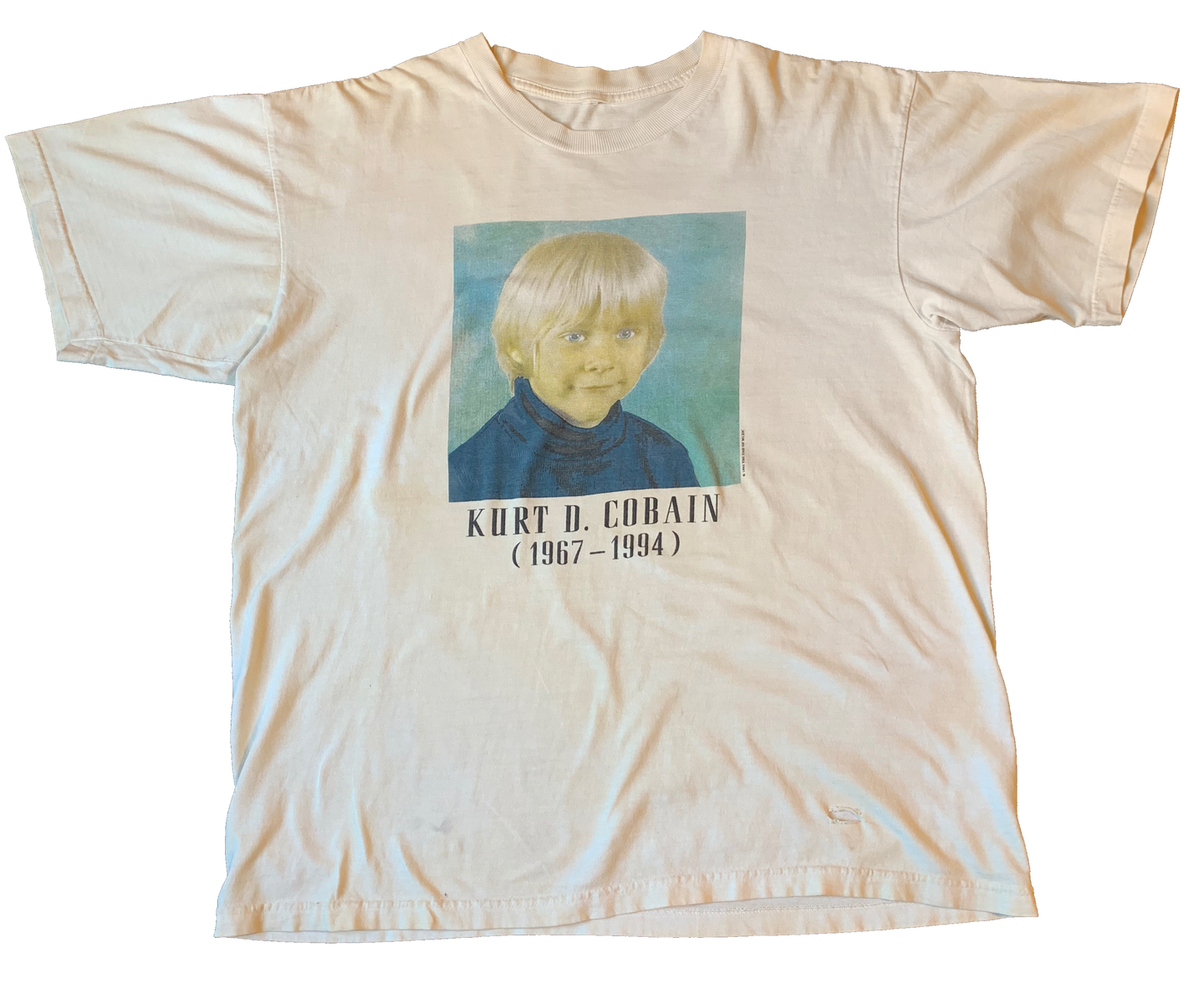 KURT COBAIN「BABY PORTRAIT」XL