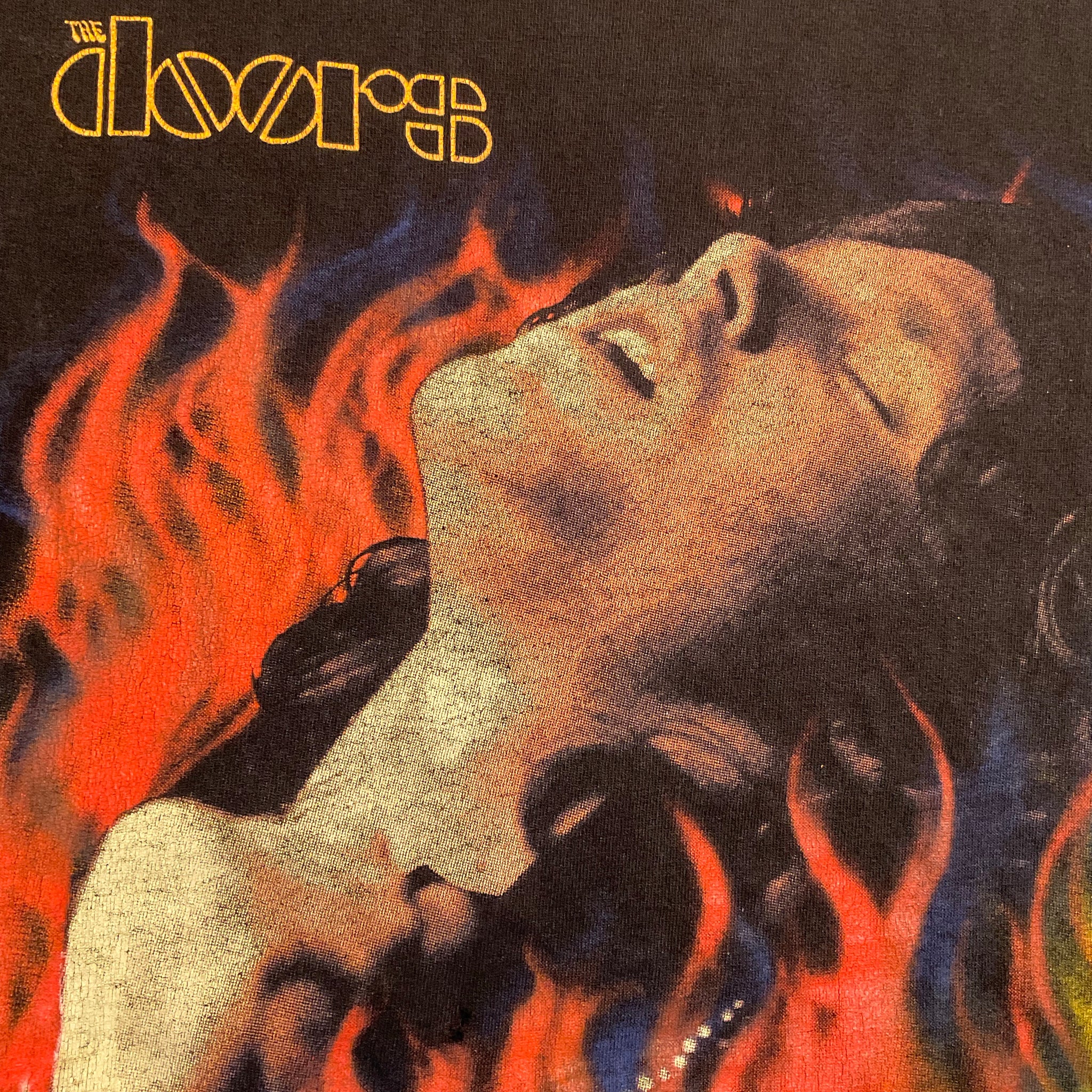 THE DOORS「TRY TO SET THE NIGHT ON FIRE」L – Cloakedinblack