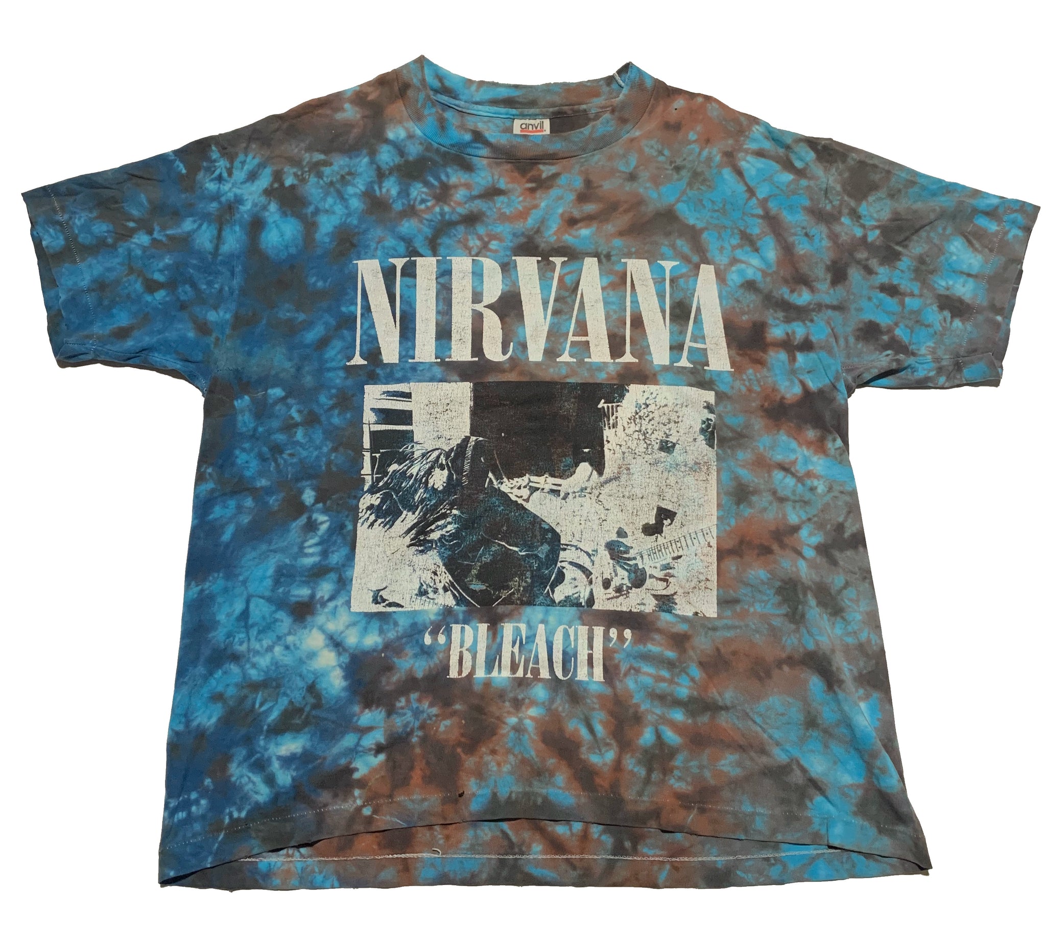 NIRVANA「BLEACH TIEDYE」XL – Cloakedinblack