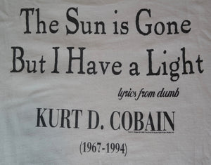 KURT COBAIN「UNPLUGGED」XL