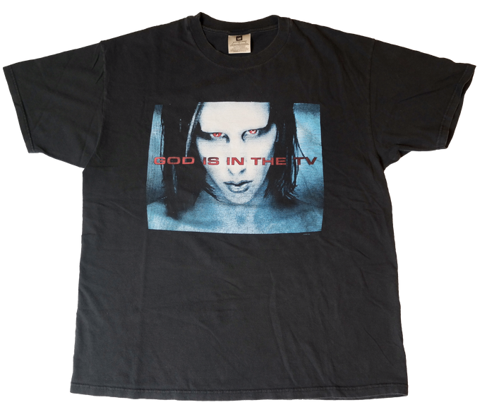 MARILYN MANSON「GOD IS IN THE TV」XL