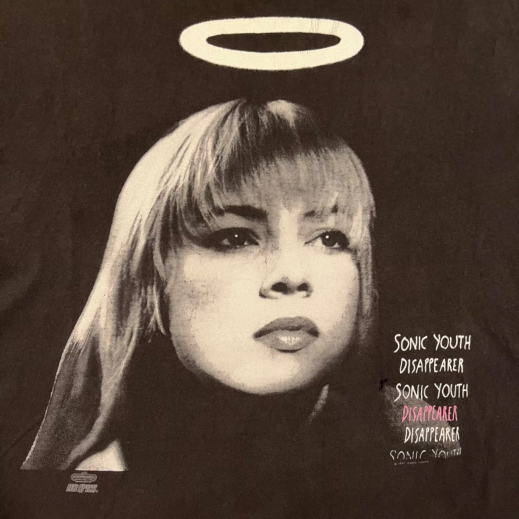 SONIC YOUTH「DISAPPEARER」XL – Cloakedinblack SONIC YOUTH「DISAPPEARER」XL – Cloakedinblack