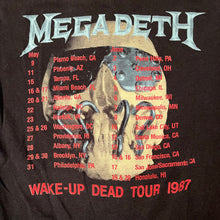 Load image into Gallery viewer, MEGADETH「WAKE UP DEAD TOUR 87」M