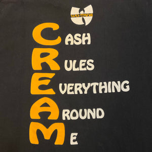 WU TANG「C.R.E.A.M」XL