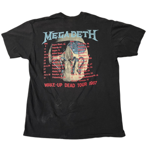 MEGADETH「WAKE UP DEAD TOUR 87」M