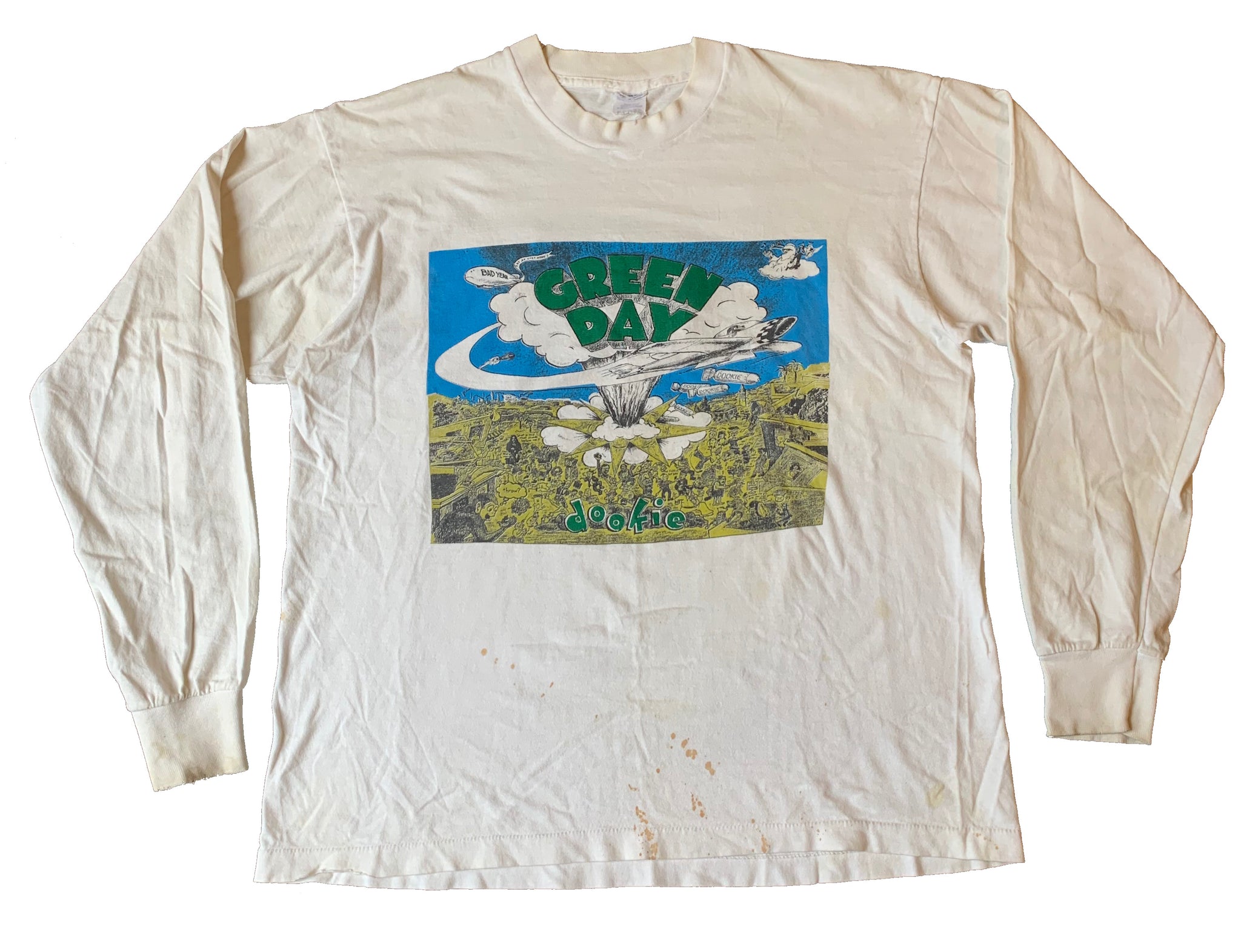 Vintage 1994 Green Day Dookie Tour T-Shirt – Mills Vintage USA