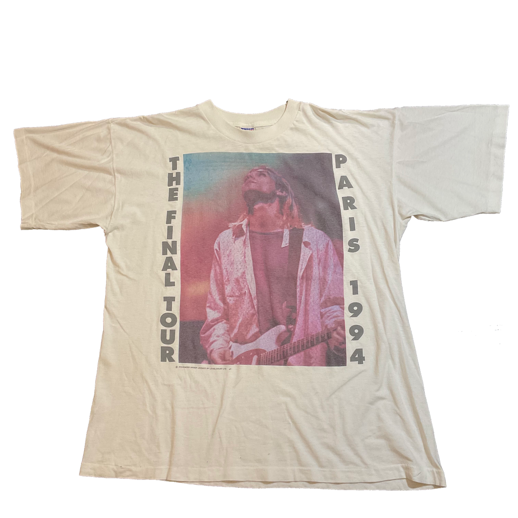 KURT COBAIN/NIRVANA 「FINAL TOUR」XL