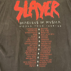 SLAYER「DIABOLVS TOUR 98/99」XL