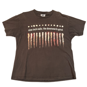 NINE INCH NAILS「DOWNWARD SPIRAL」XL – Cloakedinblack