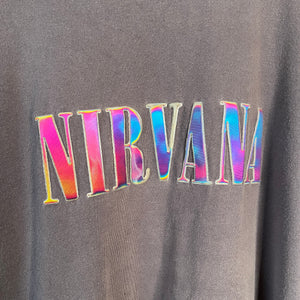 NIRVANA「IRIDESCENT LOGO」XL
