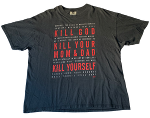 MARILYN MANSON「KILL GOD」XL