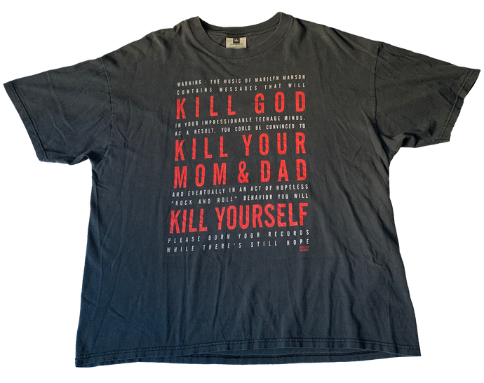 MARILYN MANSON「KILL GOD」XL