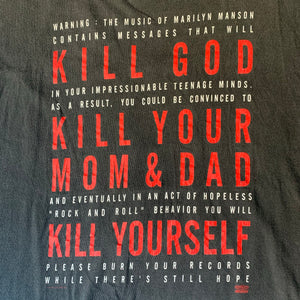 MARILYN MANSON「KILL GOD」XL