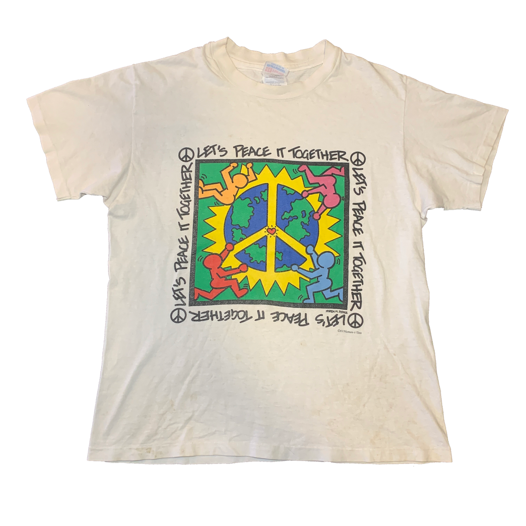 KEITH HARING「PEACE IT TOGETHER」M