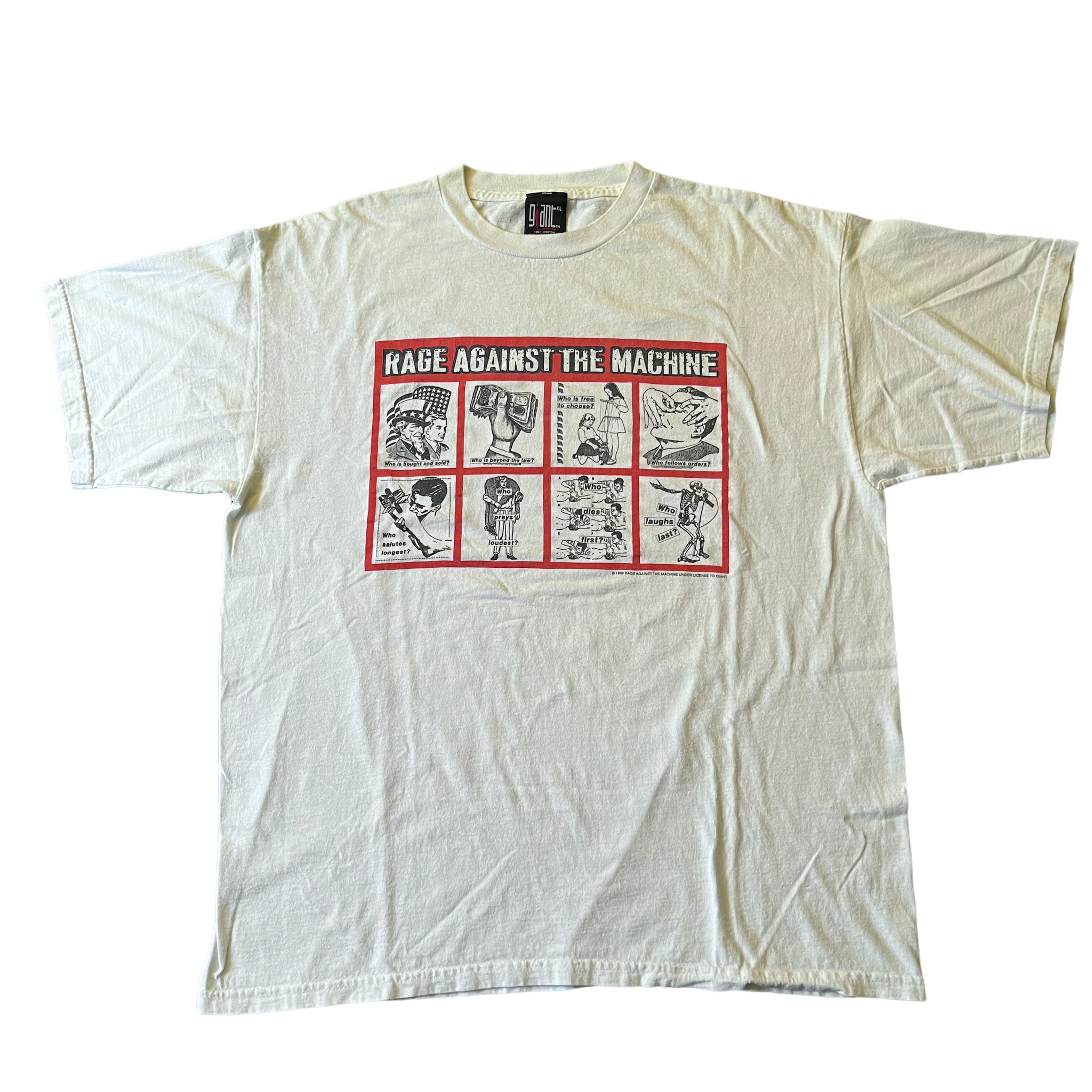 RAGE AGAINST THE MACHINE「 BARBARA KRUGER」XL – Cloakedinblack RAGE AGAINST THE MACHINE「 BARBARA KRUGER」XL – Cloakedinblack