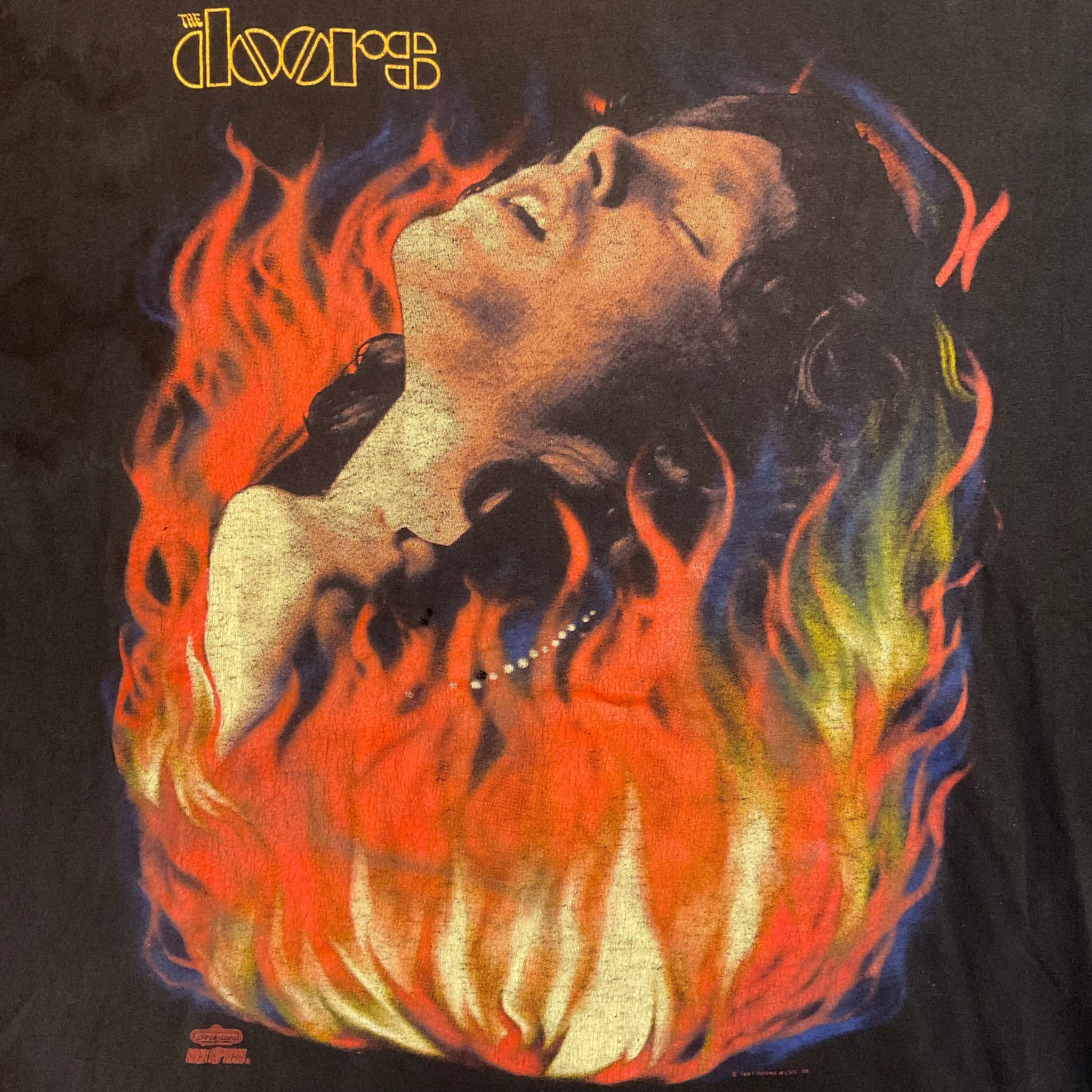 THE DOORS「TRY TO SET THE NIGHT ON FIRE」L – Cloakedinblack