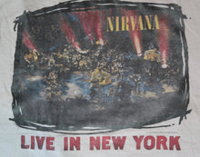 Load image into Gallery viewer, NIRVANA「LIVE IN NEWYORK」XL