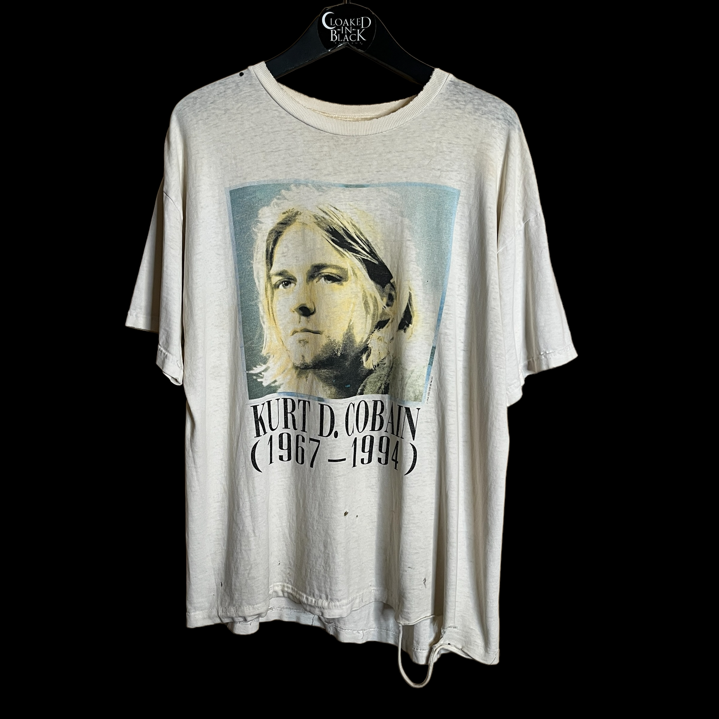 KURT COBAIN「PEOPLE MAGAZINE MEMORIAL」XL